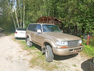 1997 Toyota Land Cruiser 80 Series Рестайлинг, золотистый, 1050000 рублей, вид 1