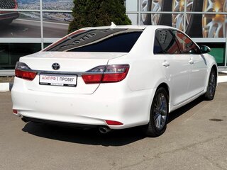 2013 Toyota Camry VII (XV50), белый, 1490000 рублей, вид 5