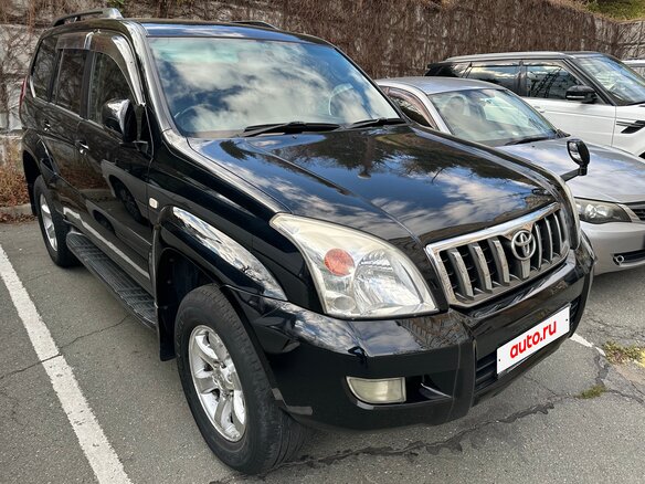 2006 Toyota Land Cruiser Prado 120 Series, чёрный, 2300000 рублей - вид 14