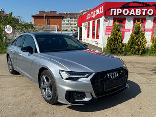 2025 Audi A6 45 TFSI V (C8) Рестайлинг, серебристый, 6450000 рублей, вид 4
