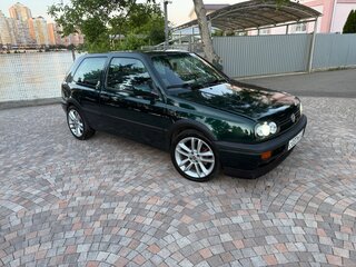 1993 Volkswagen Golf III, зелёный, 275000 рублей, вид 3