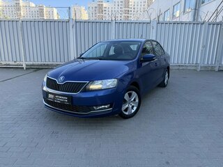 2018 Skoda Rapid I Рестайлинг, синий, 1288000 рублей, вид 1