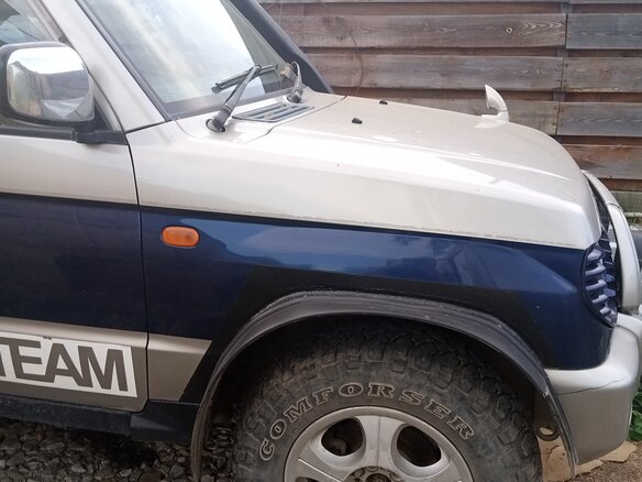 1998 Mitsubishi Pajero Mini I, синий, 300000 рублей - вид 7