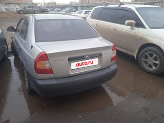 2003 Hyundai Accent ТагАЗ II, серый, 293000 рублей, вид 2