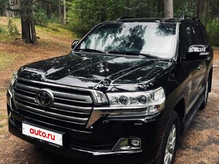 2016 Toyota Land Cruiser 200 Series Рестайлинг 2, чёрный, 8200000 рублей, вид 2