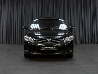 2012 Toyota Corolla X (E140, E150) Рестайлинг, чёрный, 889000 рублей, вид 3
