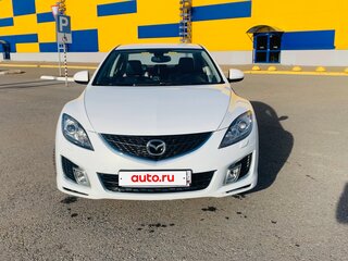 2011 Mazda 6 II (GH) Рестайлинг, белый, 850000 рублей, вид 2
