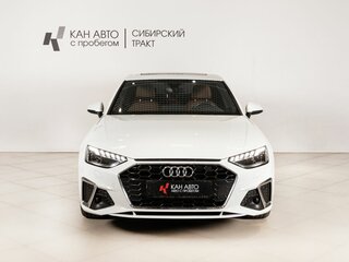 2021 Audi A4 40 TFSI V (B9) Рестайлинг, белый, 3184654 рублей, вид 2