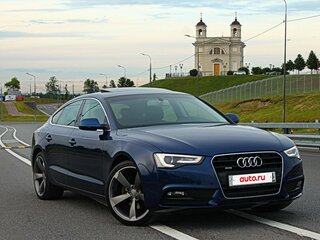 2015 Audi A5 Sportback I (8T) Рестайлинг, синий, 1950000 рублей, вид 1