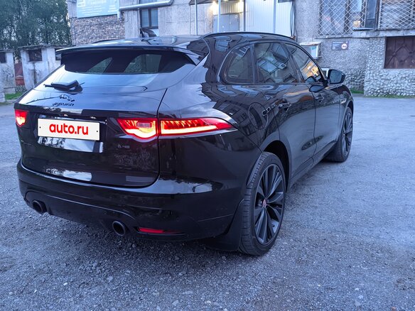 2019 Jaguar F-Pace I, чёрный, 4200000 рублей - вид 8