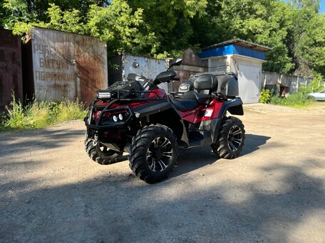 2009 BRP Can-Am Outlander 800, красный, 740000 рублей, вид 3