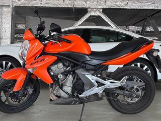 2007 Kawasaki ER-6N, оранжевый, 320000 рублей, вид 2