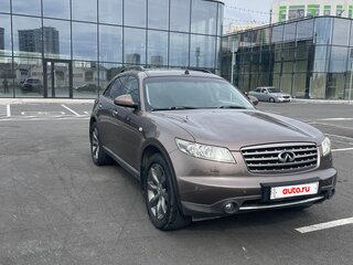 2007 Infiniti FX35 I (S50) Рестайлинг, коричневый, 1270000 рублей, вид 2