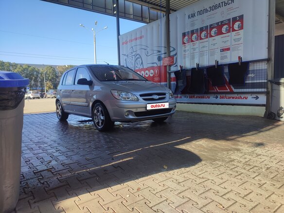2006 Hyundai Getz I Рестайлинг, серебристый, 475000 рублей - вид 13