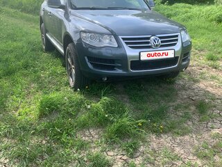 2007 Volkswagen Touareg I Рестайлинг, серый, 1100000 рублей, вид 3