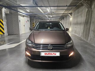 2016 Volkswagen Polo V Рестайлинг, коричневый, 1150000 рублей, вид 1