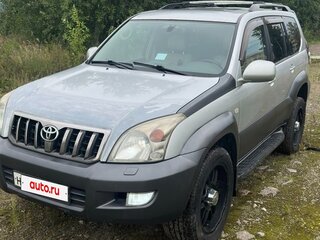 2008 Toyota Land Cruiser Prado 5-speed 120 Series Рестайлинг, серебристый, 2249000 рублей, вид 1
