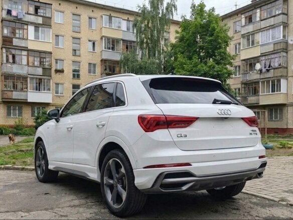 2022 Audi Q3 35 TFSI II (F3), белый - вид 4