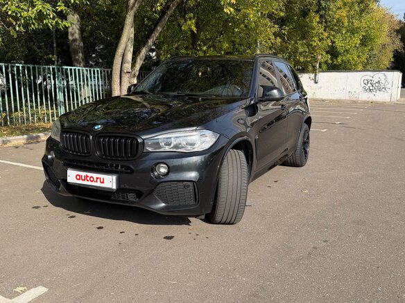 2016 BMW X5 25d III (F15), чёрный, 3000000 рублей - вид 1