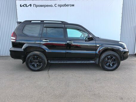 2007 Toyota Land Cruiser Prado 5-speed 120 Series Рестайлинг, чёрный, 1600000 рублей, вид 3