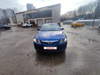 2007 Mazda 6 I (GG) Рестайлинг, синий, 690000 рублей, вид 1