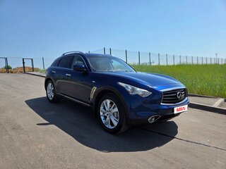 2012 Infiniti FX30d II (S51) Рестайлинг, синий, 1890000 рублей, вид 4