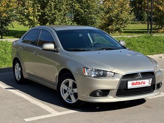 2011 Mitsubishi Lancer X Рестайлинг, бежевый, 800000 рублей, вид 1