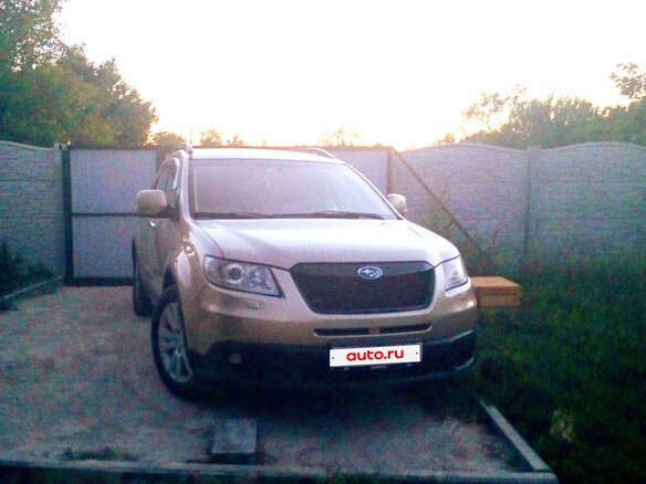 2008 Subaru Tribeca I Рестайлинг, золотистый, 925000 рублей