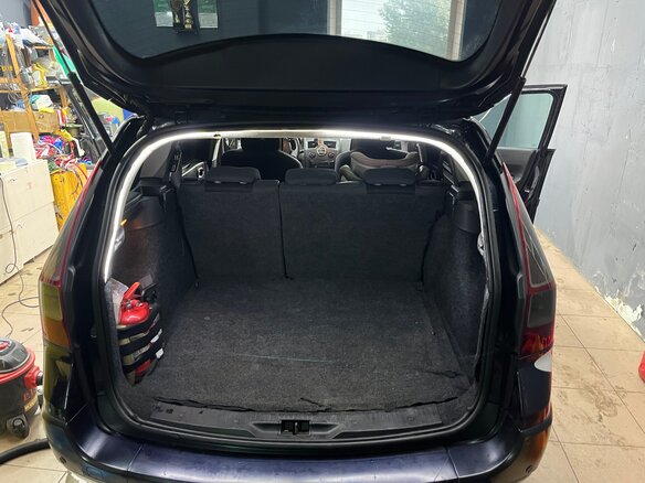 2008 Renault Megane II Рестайлинг, синий, 650000 рублей - вид 13