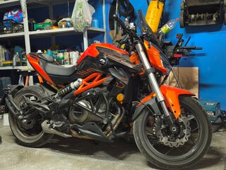 2025 QJMotor SRK 400, оранжевый, 410000 рублей, вид 1