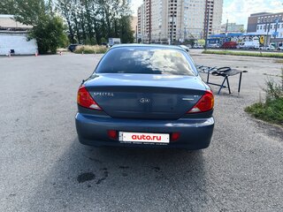 2006 Kia Spectra I Рестайлинг 2, синий, 280000 рублей, вид 5