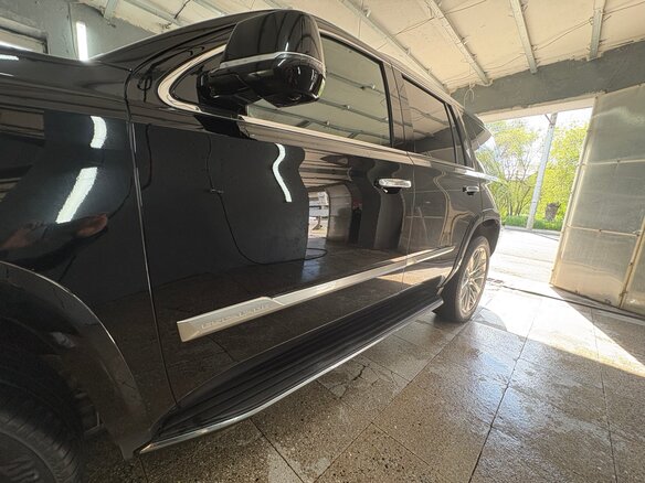 2018 Cadillac Escalade IV, чёрный, 5500000 рублей - вид 26