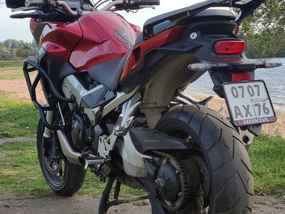 2017 Honda VFR 800X (Crossrunner), красный, 1234567 рублей - вид 15