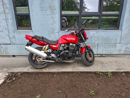 1997 Kawasaki ZRX 1100, красный, 300000 рублей, вид 2