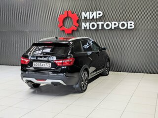 2021 Lada (ВАЗ) Vesta SW Cross I, чёрный, 1130000 рублей, вид 4
