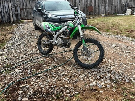 2020 Kawasaki KX 450, зелёный, 450000 рублей, вид 2