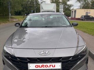 2021 Hyundai Elantra VII (CN7), серебристый, 2000000 рублей, вид 2
