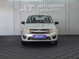 2017 Lada (ВАЗ) Granta I, серебристый, 599000 рублей, вид 4