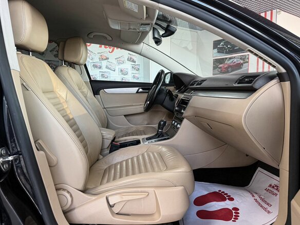 2012 Volkswagen Passat B7, чёрный - вид 11