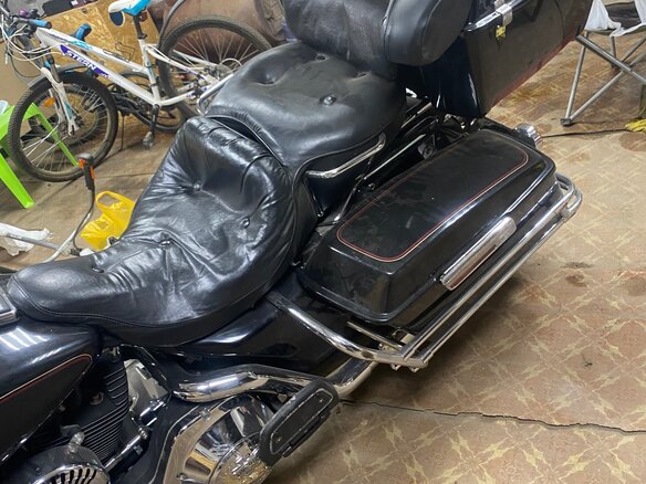 2002 Harley-Davidson Electra Glide, чёрный, 560000 рублей - вид 14
