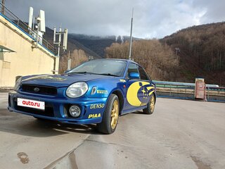 2002 Subaru Impreza II, синий, 450000 рублей, вид 4