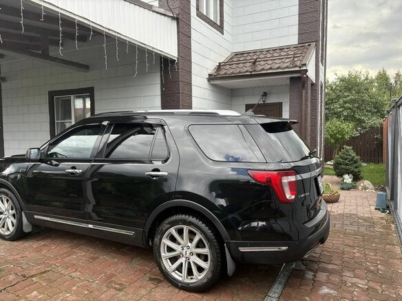 2018 Ford Explorer V Рестайлинг 2, чёрный, 3200000 рублей - вид 4