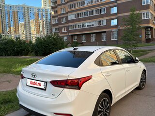 2017 Hyundai Solaris II, белый, 970000 рублей, вид 3