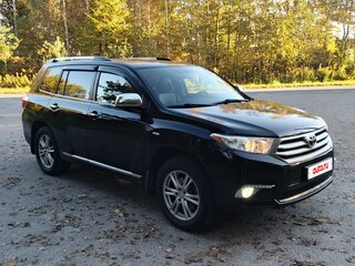 2012 Toyota Highlander II (XU40) Рестайлинг, чёрный, 1700000 рублей, вид 3