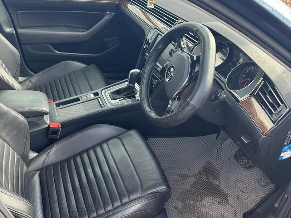 2015 Volkswagen Passat B8, синий, 1750000 рублей - вид 7
