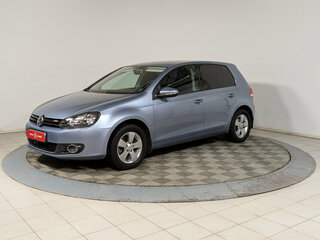 2011 Volkswagen Golf VI, голубой, 689900 рублей, вид 4