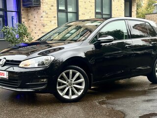 2015 Volkswagen Golf VII, чёрный, 1750000 рублей, вид 2
