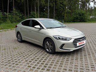 2016 Hyundai Elantra VI (AD), серебристый, 1170000 рублей, вид 3