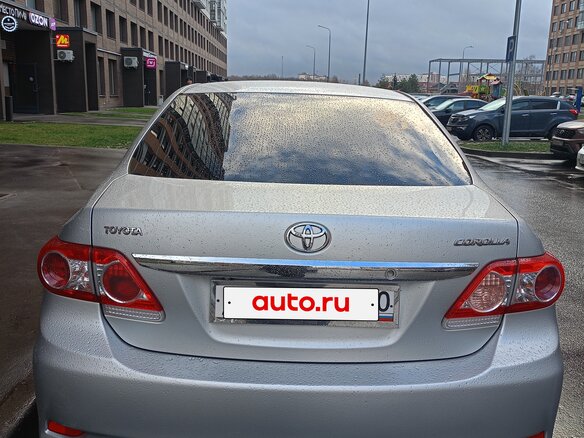 2011 Toyota Corolla X (E140, E150) Рестайлинг, серый, 1050000 рублей - вид 5