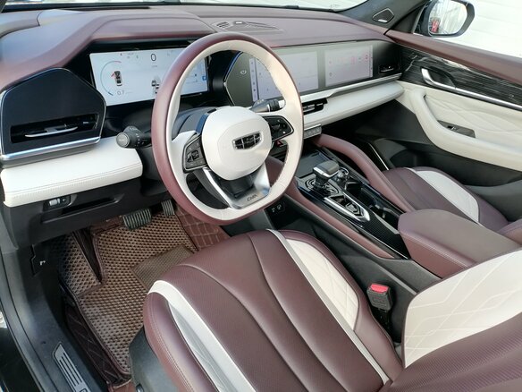 2024 Geely Monjaro I, чёрный - вид 9